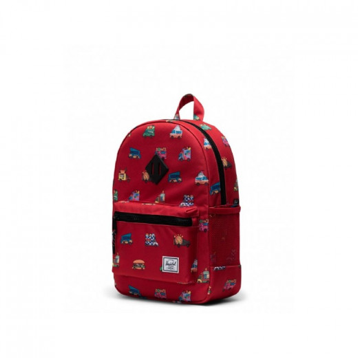 Herschel Heritage Youth Back Pack Food Trucks Mars Red