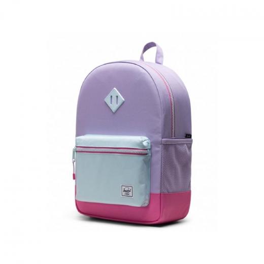 Herschel Heritage Youth Back Pack Purple Rose/spun Sugar/strawberry