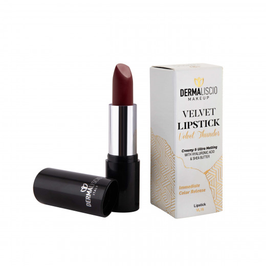 Dermaliscio Velvet Lipstick Velvet Thunder