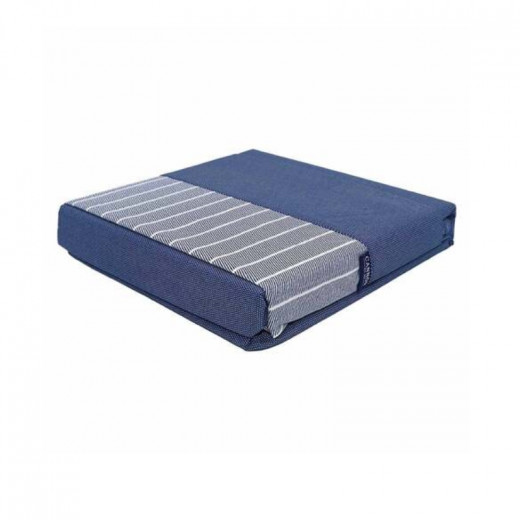 Cannon bed sheet new stripe twin navy 2pcs