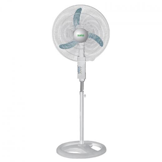 Sona Stand Fan  - Ivory 18 Inches