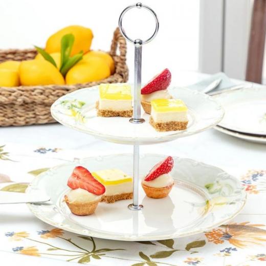 Madame Coco Lemon 2 Layer Cake Stand