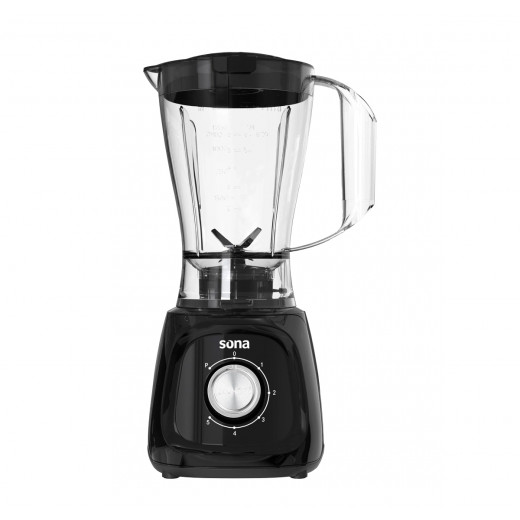 Sona Blender with grinder and Chopper 600 W Black 1.5 L 2 speeds