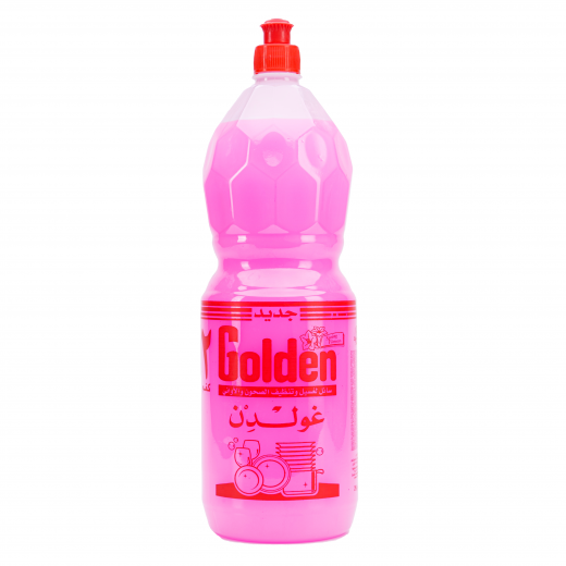 Golden liquid dish soap, pink, 2 liters