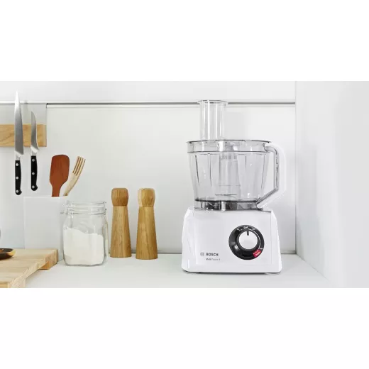 Bosch Food processor MultiTalent 8 1100 W White, White