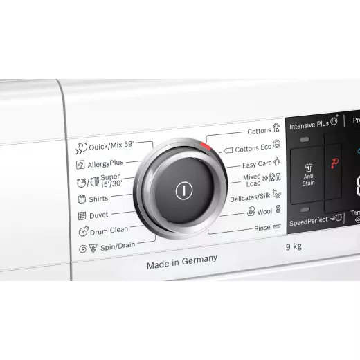 Bosch washing machine, frontloader fullsize 9 kg 1400 pm Serie | 8