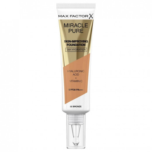 Max factor miracle pure skin improving foundation 080 bronze 30 ml