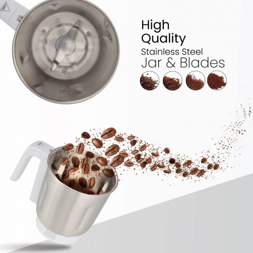 Geepas coffee grinder separate stainless steel blades 450w