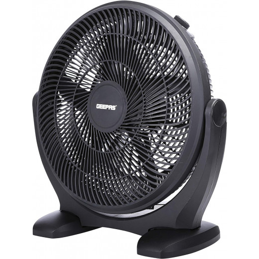 Geepas powerful personal desk box fan 18" 80w