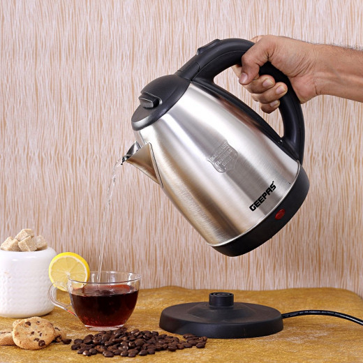 Geepas kettle hot water stainless steel 1.8L