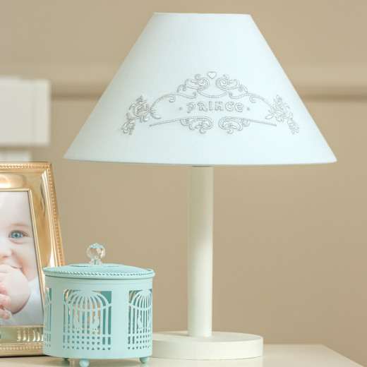 Funna baby table lamp light blue