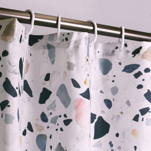 Weva "Terrazzo" Waterproof Shower Curtain 180*200