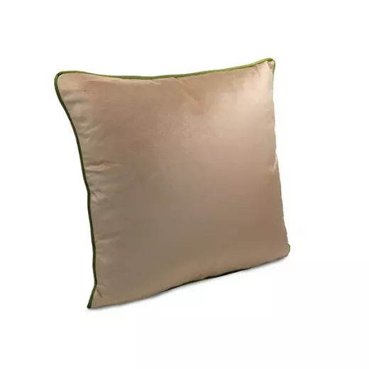 Nova Home Velvet Cushion Cover, Brown, 47x47 Cm