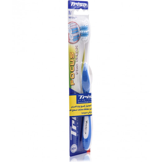 Trisa focus pro clean medium toothbrush