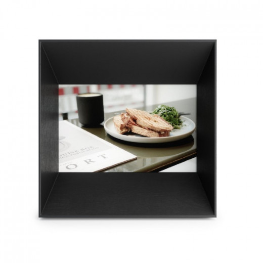 Umbra Podium Photo Wood Frame, Black Color 6*4 cm