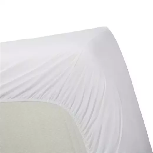 Bedding House Fitted Sheet Set, Off-white Color, Queen Size