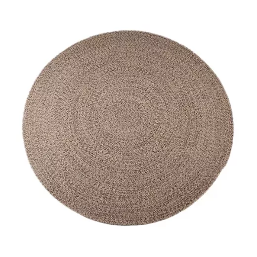 Nova Home Nexa Hand Woven Rug 100% Cotton, Beige Color, 90cm