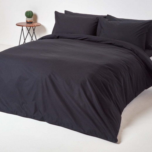 FieldCrest Duvet CoverPlain  Black 260*220