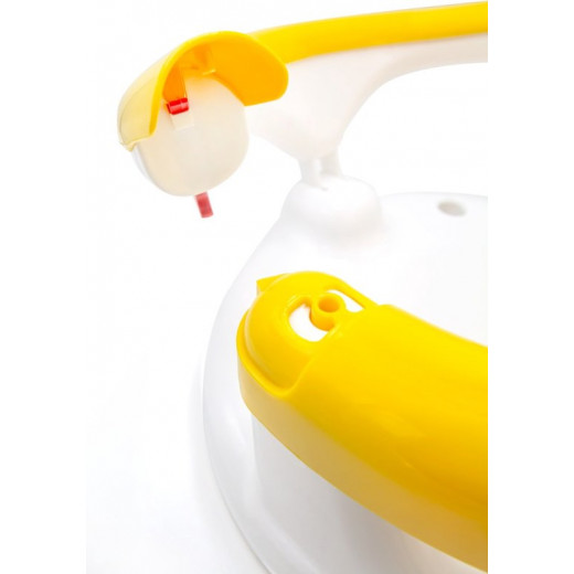 Babyjem Side Extendable Bath & Food Seat Yellow Color