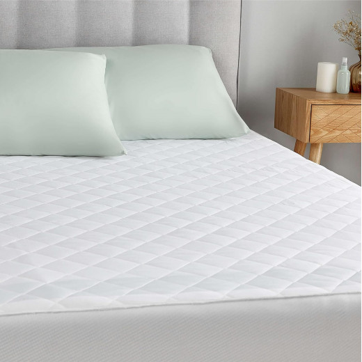 Nova Home Pad-Pro Waterproof Comfort Mattress Protector, White Color, 180*200 Cm