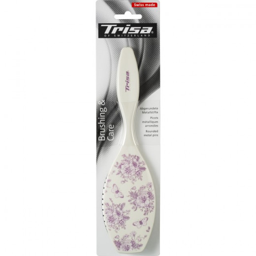 Trisa Brushing Large Rubber Design Hair Comb