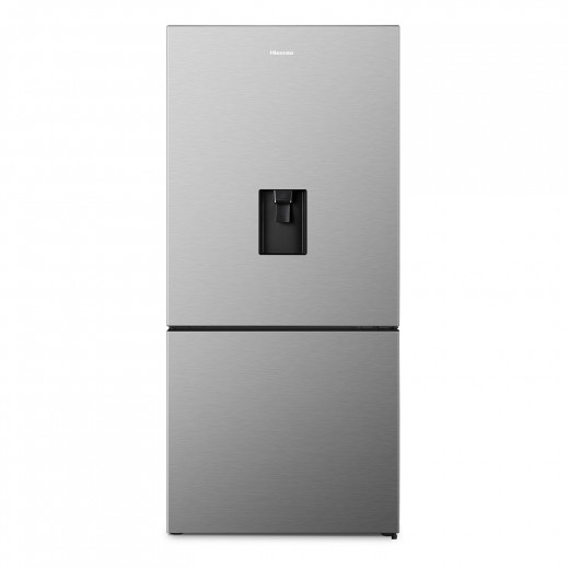 Hisense refrigerator - 463l - a+ bottom freezer - water dispenser