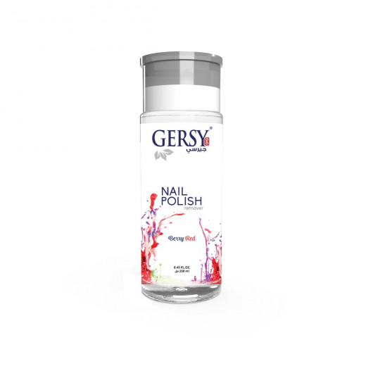 Gersy beauty red nail polish remover 130 ml