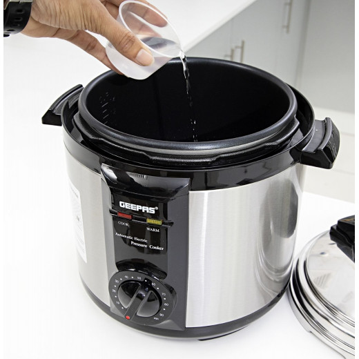 Geepas pressure cooker 6L