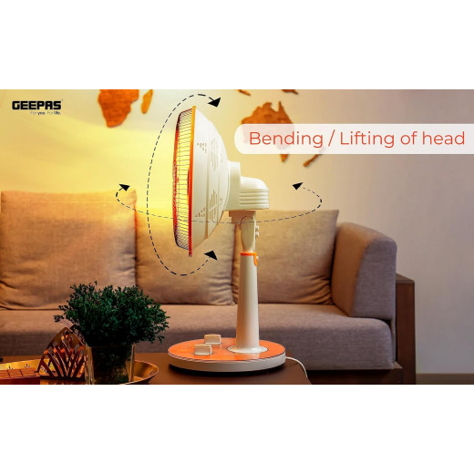 Geepas stand halogen heater