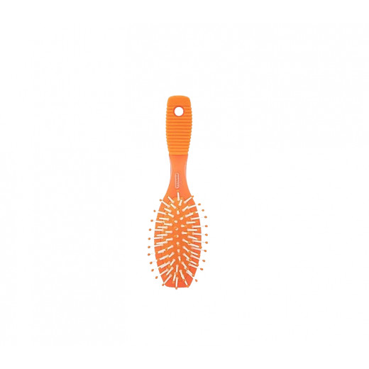 Titania Hair Brush With Rubber Handle - Durable, Medium, Assorted, 1 pc