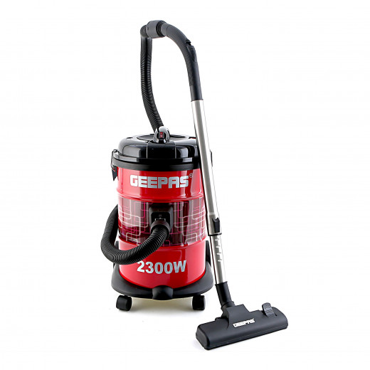 GEEPAS Drum Vacuum Cleaner 2300W