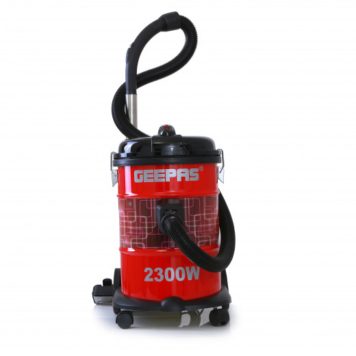 GEEPAS Drum Vacuum Cleaner 2300W