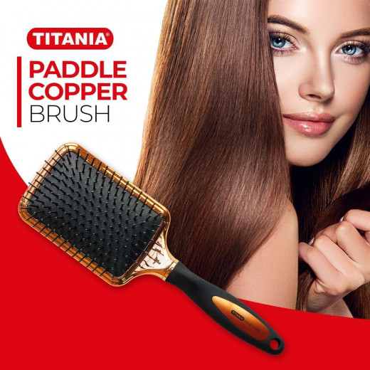 Titania Copper Style Hairbrush