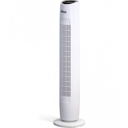 Ufesa Tower Fan with Remote, White