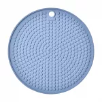 Vague Silicone Round Non-Skid Insulated  Bluish Grey