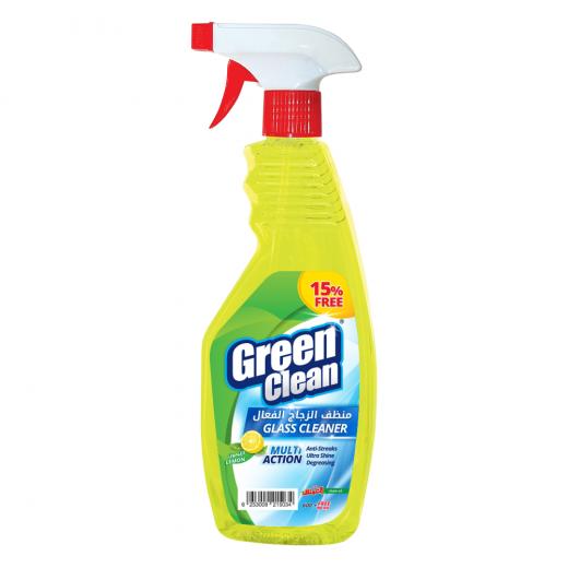 Al Emlaq Green Clean Glass Cleaner Lemon, 960ml