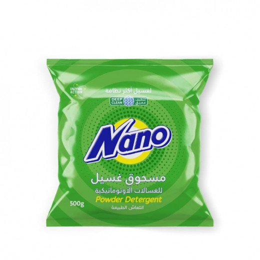 Nano Automatic Washing Powder Detergent - Nature Freshness - 500 grams