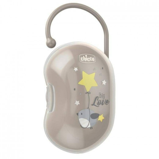 Chicco Soother Holder( 0m+), Grey