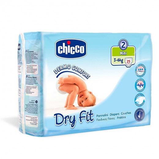 Chicco Dry Fit Plus Size 2 Mini 3-6 KG