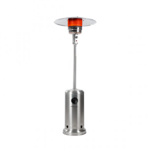 Conti, Outdoor Heater, 222cm, Silver