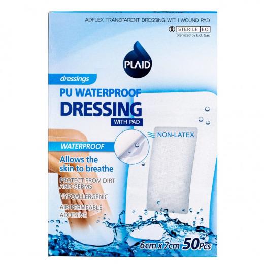 Plaid Adflex Dressing - 6*7cm