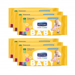 Septona Baby Wipes With Chamomile, 80 Wipes, 6 Packs