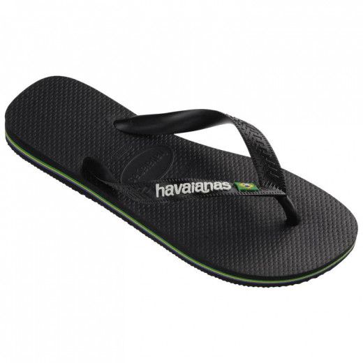 Havaianas Brasil Logo Black 31/32