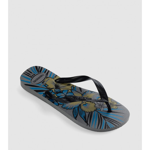 Havaianas Aloha Flip Flops  - Steel Grey 39/40