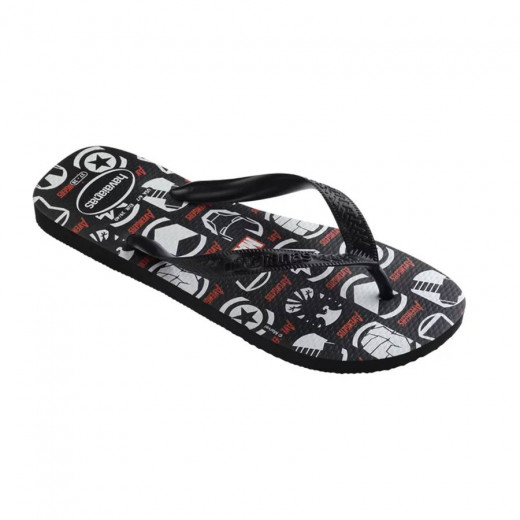 Havaianas Top Marvel Logomania Black 41/42