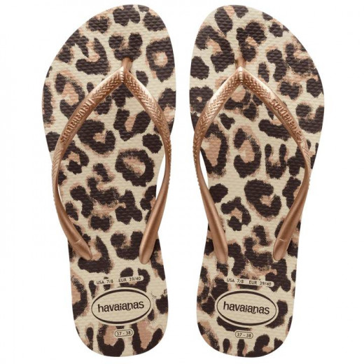 Havaianas Slim Animals Beige 39/40