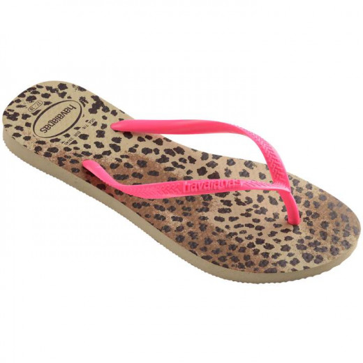 Havaianas Slim Animals Sand Grey/Pink 39/40