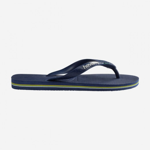 Havaianas Brasil Logo Navy Blue 39/40