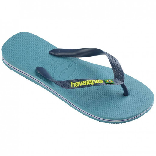 Havaianas Brasil Logo Nautical Blue 43/44