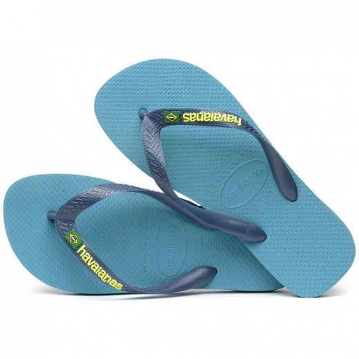 Havaianas Brasil Logo Nautical Blue 39/40